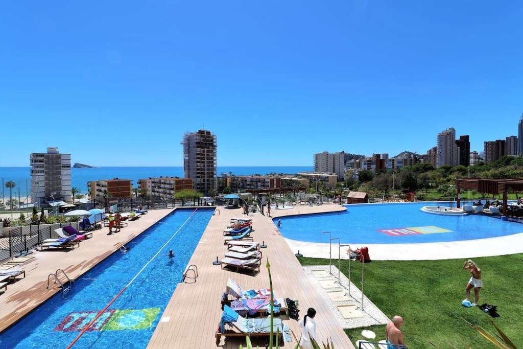 Luxury Apartment Residencial Sunset Drive - Benidorm, Espana Exterior foto